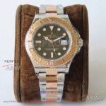 VR Factory Rolex 126621 Yacht-Master 904L Stainless Steel Case 2-Tone Rose Gold Oyster Band 40mm Watch